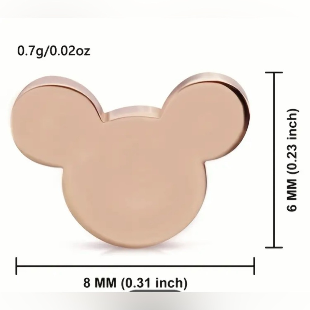 Mickey Mouse Set of 4 pairs of Earring - Picture 4 of 8